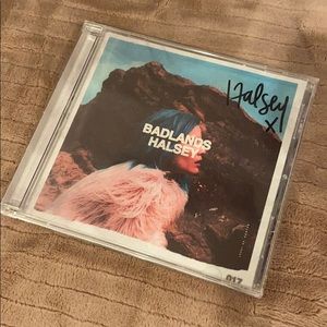 Halsey badlands signed cd